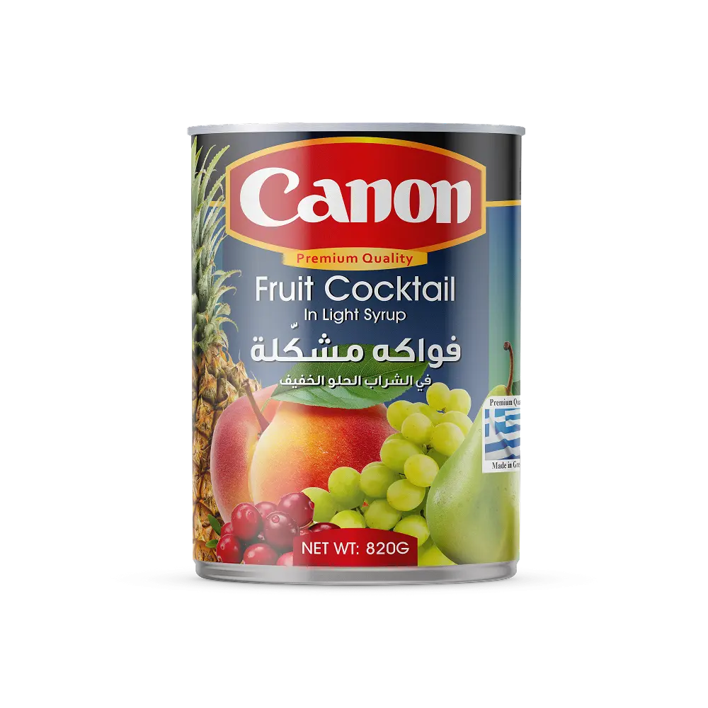 Canon fruit cocktail can