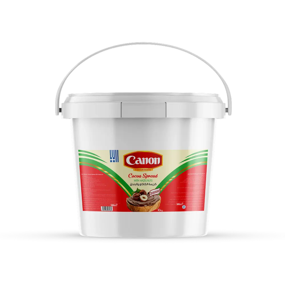 Canon spread cocoa bucket